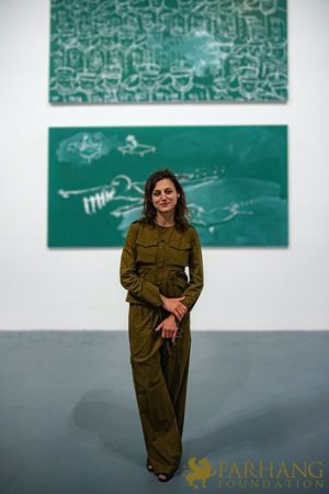 Tala Madani Exhibition Opening 014