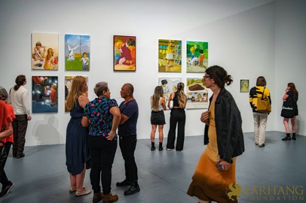 Tala Madani Exhibition Opening 037