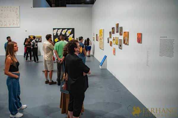 Tala Madani Exhibition Opening 058