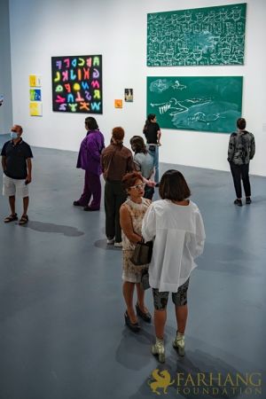 Tala Madani Exhibition Opening 061