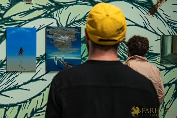 Tala Madani Exhibition Opening 073