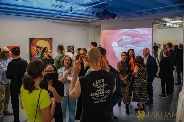 Tala Madani Exhibition Opening 086