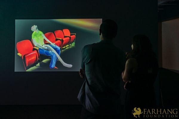 Tala Madani Exhibition Opening 100