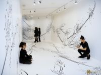 003 ART IRAN Falling Into Language Opening Celebration