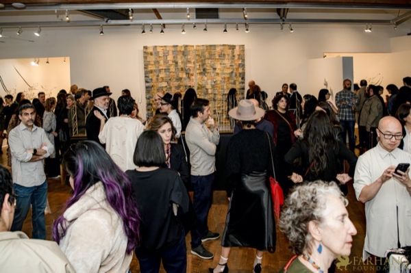 004 ART IRAN Falling Into Language Opening Celebration