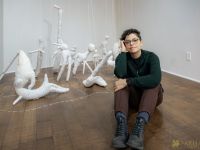 005 ART IRAN Falling Into Language Opening Celebration