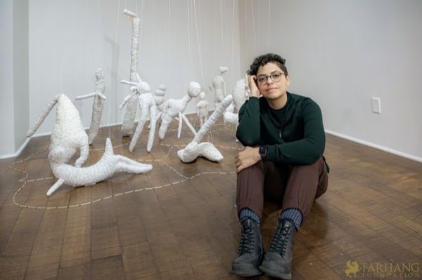 005 ART IRAN Falling Into Language Opening Celebration