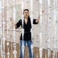 009 ART IRAN Falling Into Language Opening Celebration