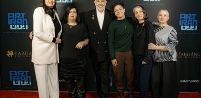 014 ART IRAN Falling Into Language Opening Celebration