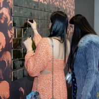 021 ART IRAN Falling Into Language Opening Celebration