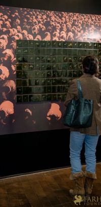 027 ART IRAN Falling Into Language Opening Celebration