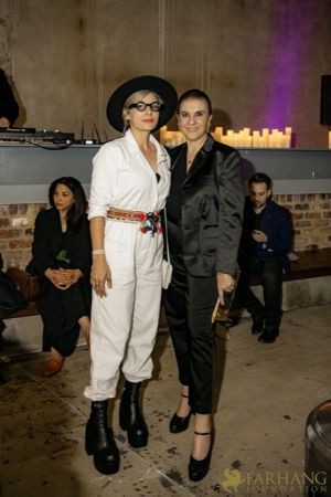 032 ART IRAN Falling Into Language Opening Celebration