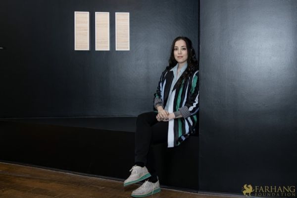 033 ART IRAN Falling Into Language Opening Celebration