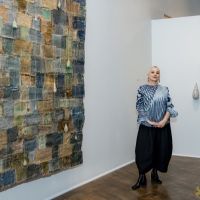 035 ART IRAN Falling Into Language Opening Celebration