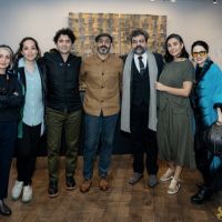 040 ART IRAN Falling Into Language Opening Celebration