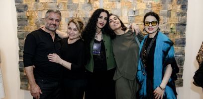 044 ART IRAN Falling Into Language Opening Celebration