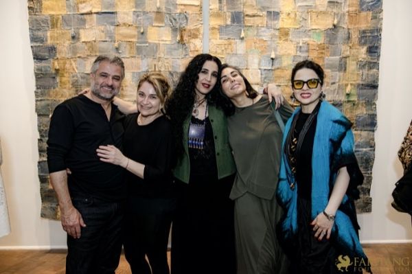 044 ART IRAN Falling Into Language Opening Celebration