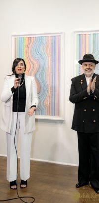 045 ART IRAN Falling Into Language Opening Celebration