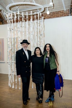 049 ART IRAN Falling Into Language Opening Celebration