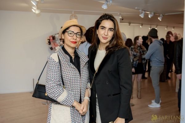 055 ART IRAN Falling Into Language Opening Celebration