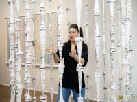 056 ART IRAN Falling Into Language Opening Celebration