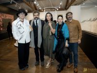 057 ART IRAN Falling Into Language Opening Celebration