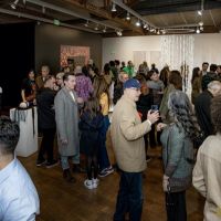 063 ART IRAN Falling Into Language Opening Celebration