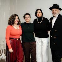 069 ART IRAN Falling Into Language Opening Celebration