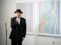 073 ART IRAN Falling Into Language Opening Celebration