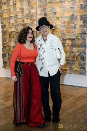 080 ART IRAN Falling Into Language Opening Celebration