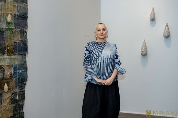 093 ART IRAN Falling Into Language Opening Celebration