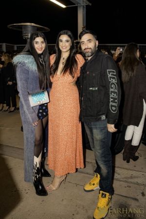 094 ART IRAN Falling Into Language Opening Celebration