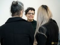 095 ART IRAN Falling Into Language Opening Celebration