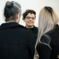 095 ART IRAN Falling Into Language Opening Celebration