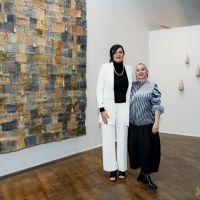 099 ART IRAN Falling Into Language Opening Celebration