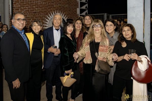 105 ART IRAN Falling Into Language Opening Celebration