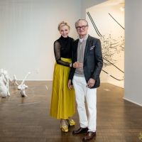 108 ART IRAN Falling Into Language Opening Celebration