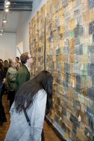 119 ART IRAN Falling Into Language Opening Celebration