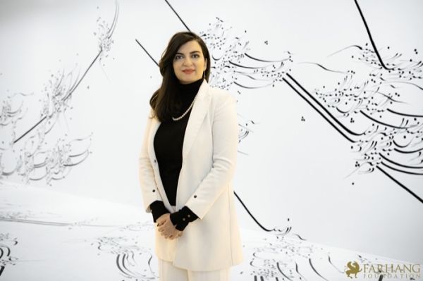 121 ART IRAN Falling Into Language Opening Celebration