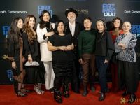 122 ART IRAN Falling Into Language Opening Celebration