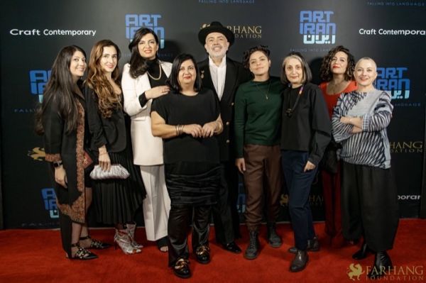 122 ART IRAN Falling Into Language Opening Celebration