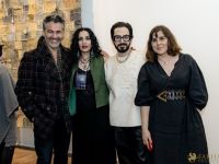 126 ART IRAN Falling Into Language Opening Celebration