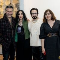 126 ART IRAN Falling Into Language Opening Celebration