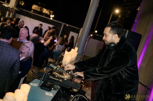 127 ART IRAN Falling Into Language Opening Celebration