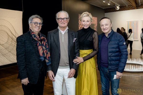 128 ART IRAN Falling Into Language Opening Celebration