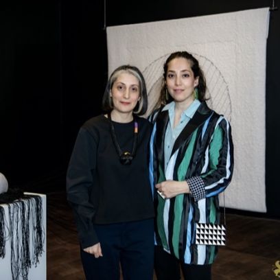 129 ART IRAN Falling Into Language Opening Celebration