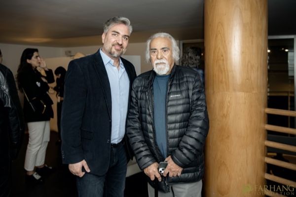 130 ART IRAN Falling Into Language Opening Celebration