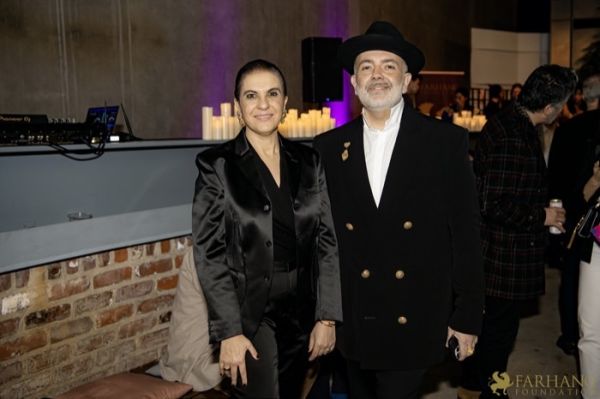 131 ART IRAN Falling Into Language Opening Celebration