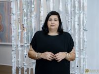 132 ART IRAN Falling Into Language Opening Celebration