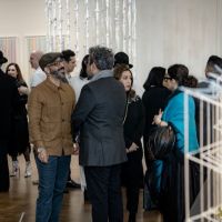 133 ART IRAN Falling Into Language Opening Celebration